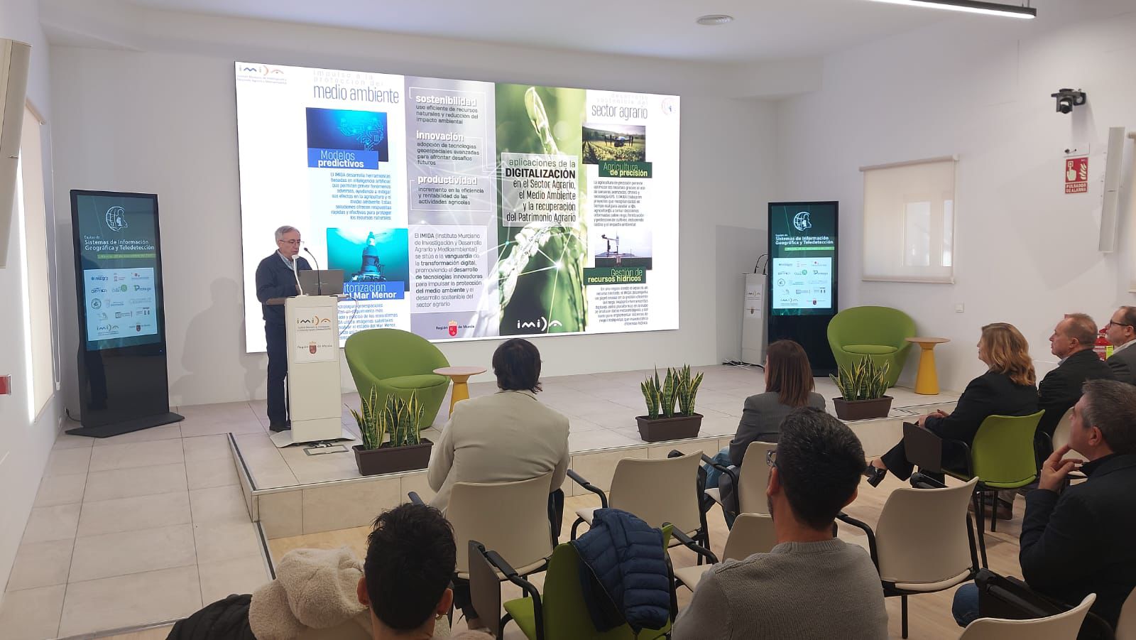 COITTRM/ACARMITT en la presentación de los nuevos proyectos de digitalización agraria del IMIDA