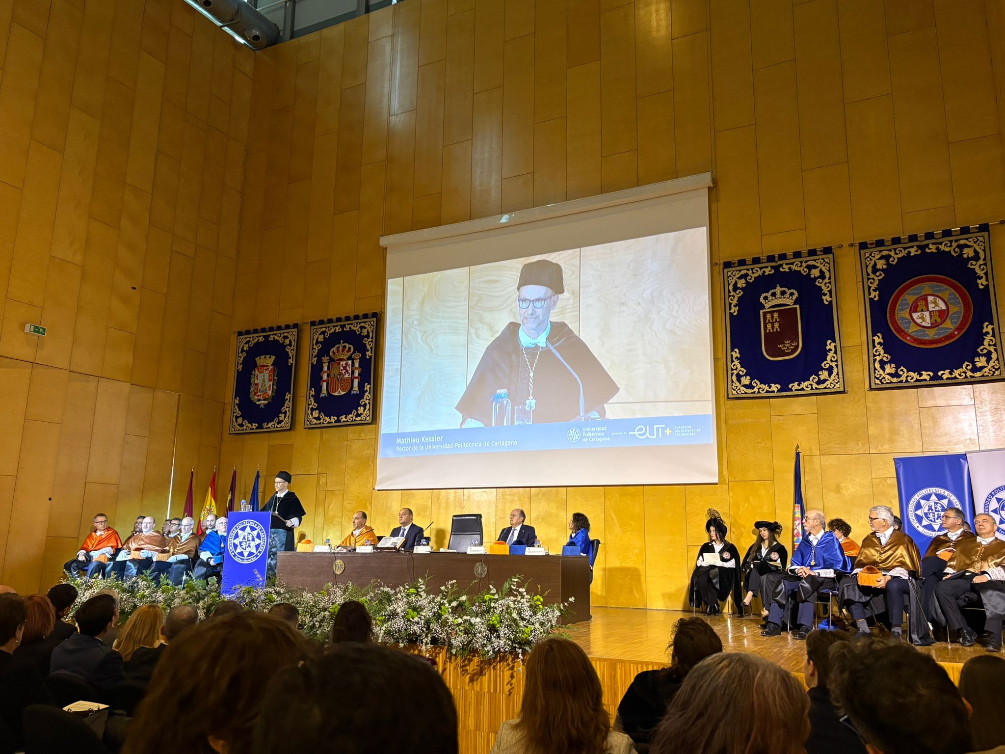 ACARMITT/COGITTRM presente en el Solemne Acto Académico de la UPCT por la festividad de Santo Tomás de Aquino